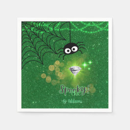 Spooky Chic Halloween fest Pappersservett