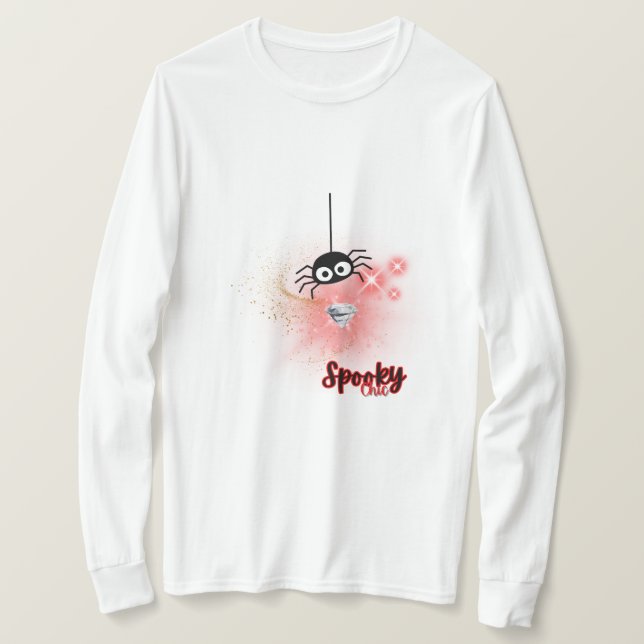 Spooky Chic T-Shirt (Design framsida)