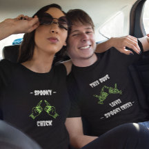 Spooky Chick matchande par Halloween Shirt