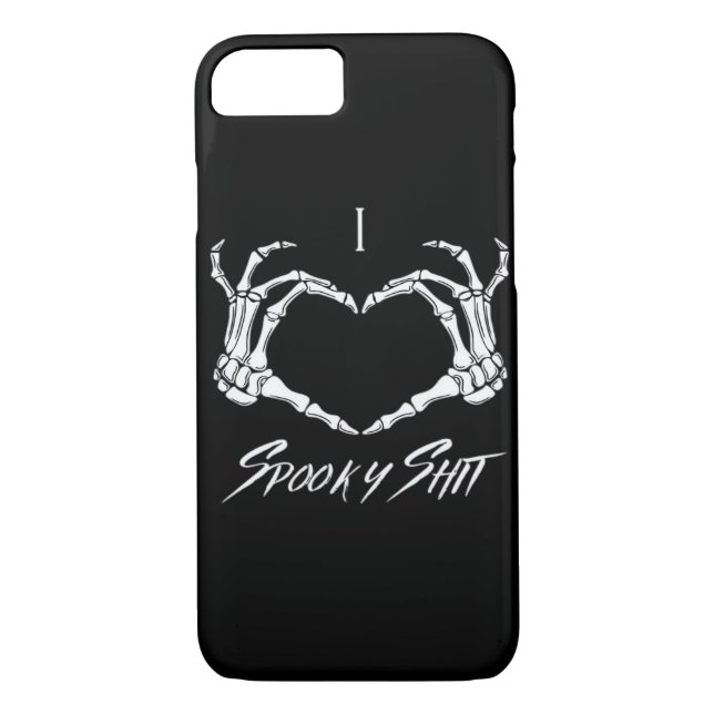 Spooky Classic - Skeleton Händer Heart Case-Mate iPhone Skal (Baksida)