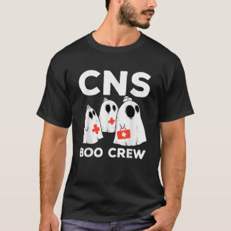 Spooky Clinical Nurse Specialist Boo Crew Hallowee T Shirt