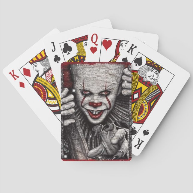 Spooky Clown Casinokort (Baksidan)