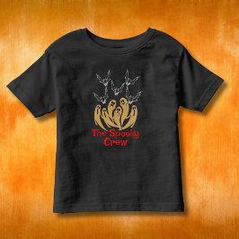 Spooky Crew Halloween-familjen matchande T Shirt