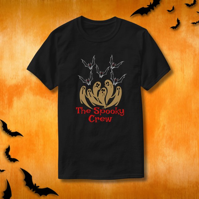 Spooky Crew Halloween-familjen som matchar Manar T Shirt (Skapare uppladdad)
