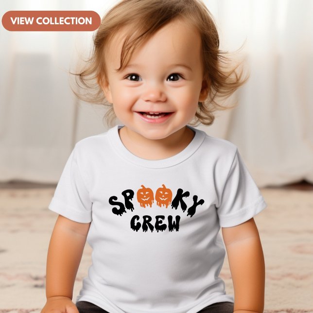 Spooky Crew Halloween Matching Family T Shirt (Skapare uppladdad)