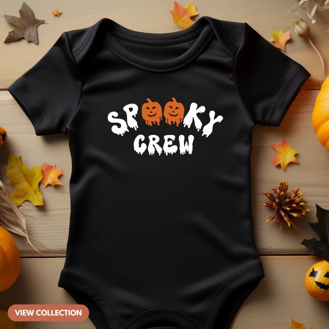 Spooky Crew Halloween Matching Family T Shirt (Skapare uppladdad)
