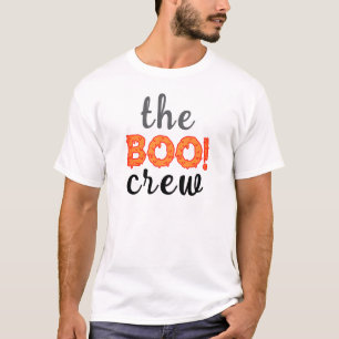 Spooky Crew Orange Halloween Family T Shirt
