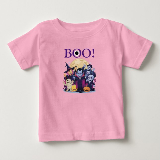 Spooky Cute Baby Shirt T Shirt (Framsida)