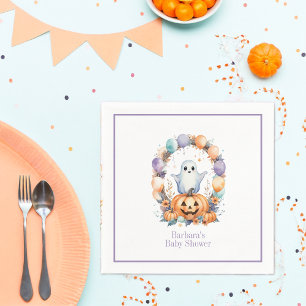 Spooky Cute Baby Shower Pappersservett