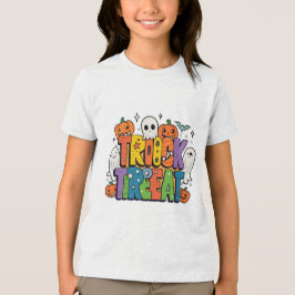 Spooky Cute Bus eller godis Party T Shirt