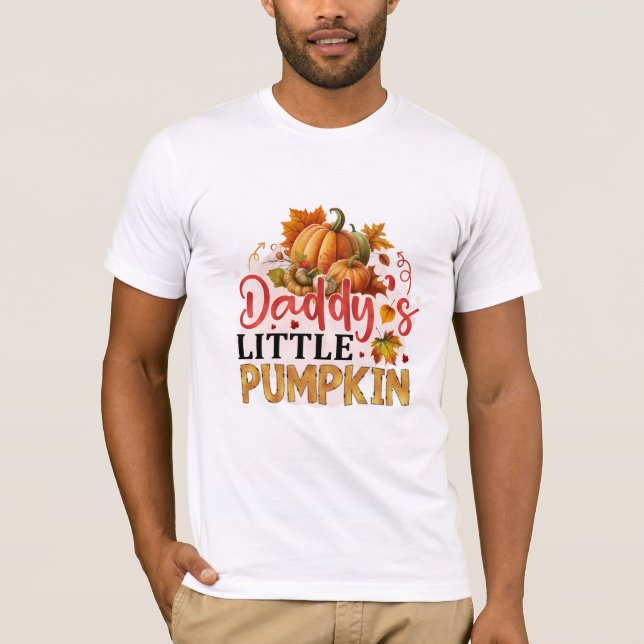 Spooky Cute First Birthday Halloween-pappa ska var T Shirt (Framsida)