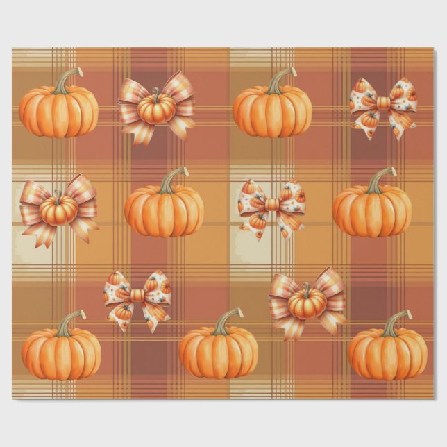 Spooky Cute First Birthday Halloween Wrapping Presentpapper (Platt)