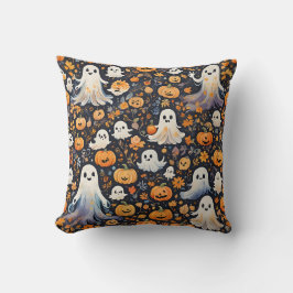 Spooky Cute Ghost Halloween Kudde