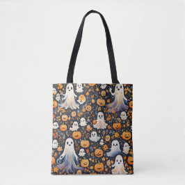 Spooky Cute Ghost Halloween Tygkasse