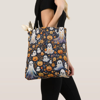 Spooky Cute Ghost Halloween Tygkasse