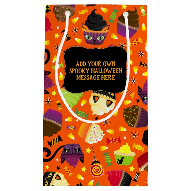 Spooky Cute Halloween Kattunge Muffinsar (Framsidan)