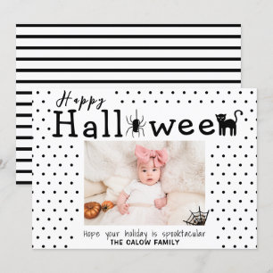 Spooky Cute Halloween Photo Meddelande