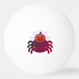 Spooky Cute Kawaii Halloween Spider Pingisboll