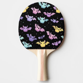 Spooky Cute Pastel Bats – Kawaii Gothic Style Pingisracket