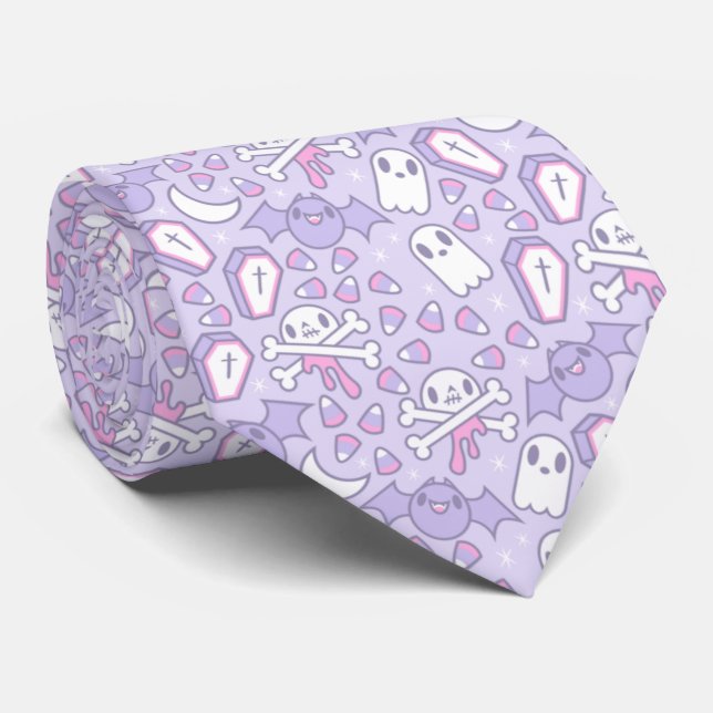 Spooky Cute - Pastel Halloween Mönster Slips (Rullad)