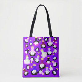 Spooky Cute-Plockan Din Poison Halloween Tote Tygkasse