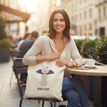 Spooky & Cute Pudel Halloween Tote Bag