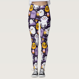 Spooky Cute Spöken Halloween Leggings