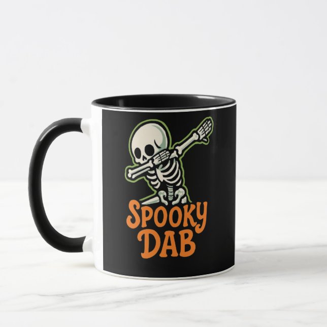Spooky Dab Halloween Mugg (Vänster)