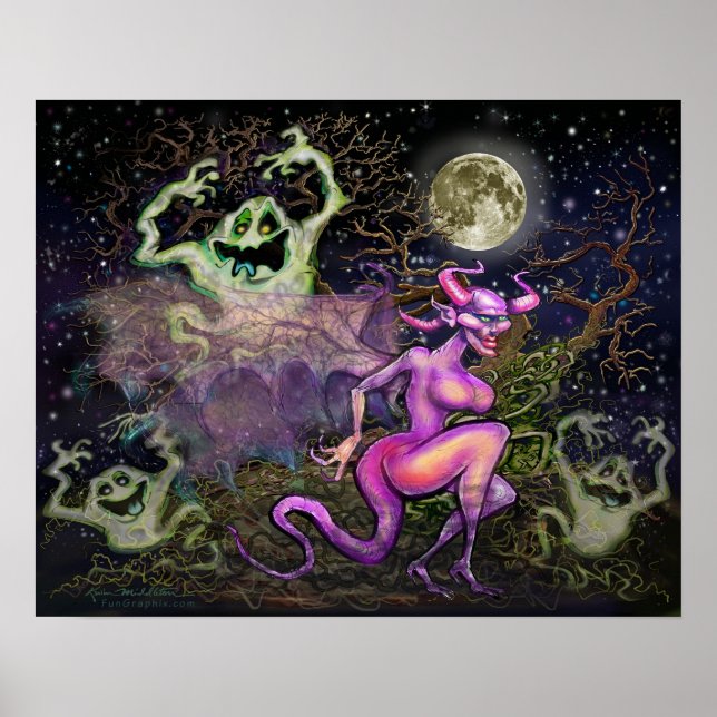 Spooky Dance Poster (Framsidan)