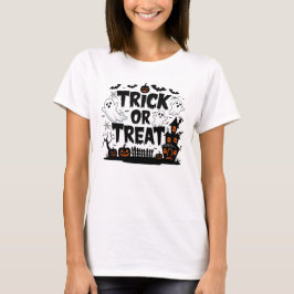 Spooky decor och roligt Halloween treats! T Shirt