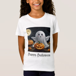 Spooky Delight: Ghokoste Halloween-Roligt T Shirt