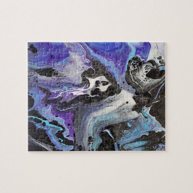 Spooky Design - Underbar för Halloween Pussel (Horisontell)