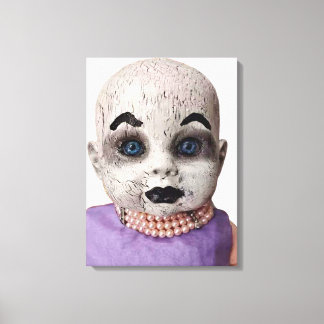 Spooky Doll Wall Art Canvastryck