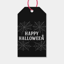 Spooky Drinks Happy halloween Spindelnät Haunted Presentetikett