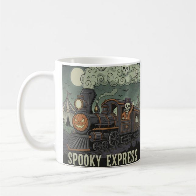 Spooky Express Mug  Kaffemugg (Vänster)