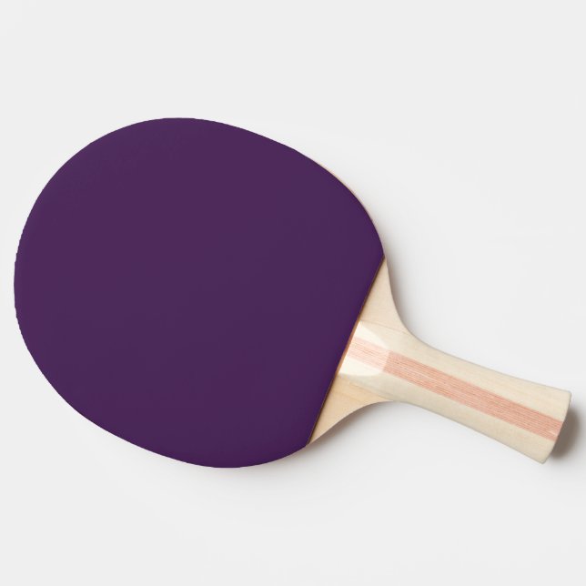 Spooky Färg - Deep Lila Ping Pong Paddle Pingisracket (Sidan)