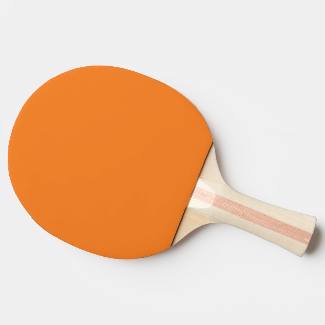 Spooky Färg - Orange Ping Pong Paddle Pingisracket (Sidan)