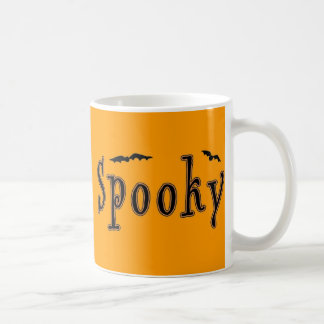 Spooky Fladdermus Halloween Design Design Kaffemugg