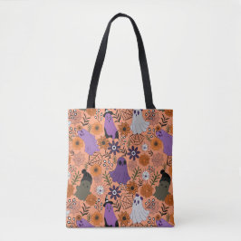 Spooky floral tygkasse