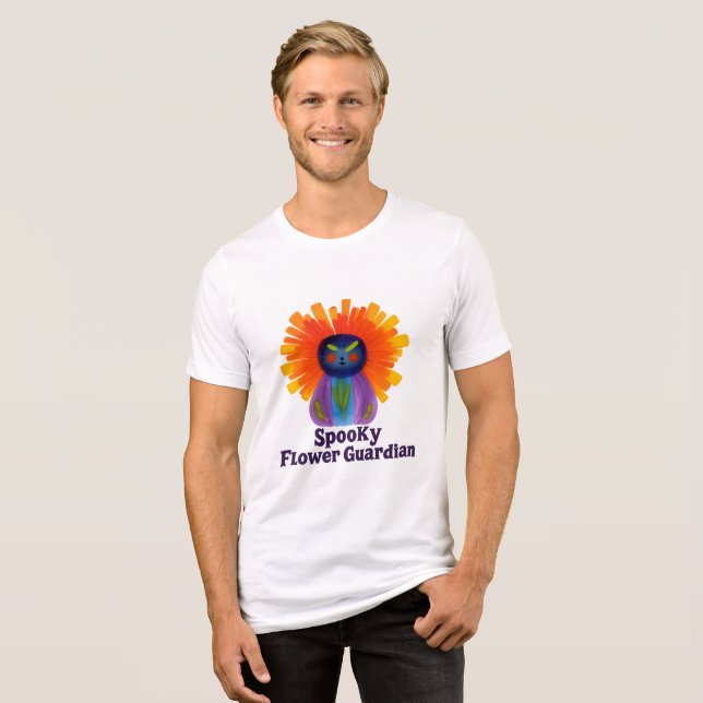 Spooky Flower Guardian T Shirt (Framsida Full)