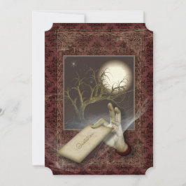 Spooky Flyter Hand Halloween-inbjudan Inbjudningar