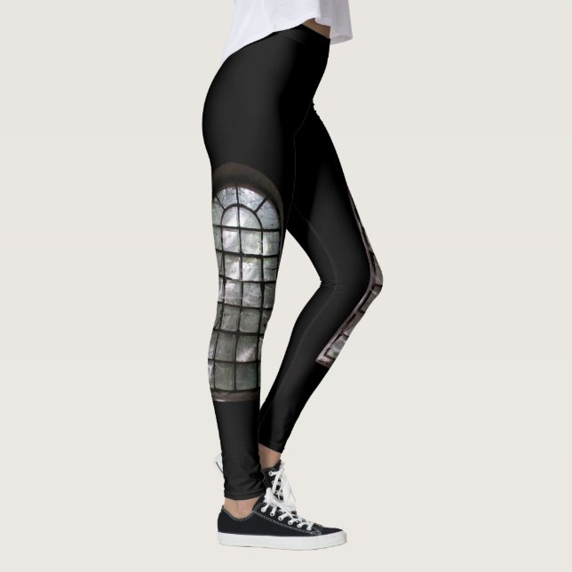 Spooky-fönster Leggings (Höger)