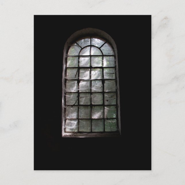 Spooky-fönster Vykort (Framsida)