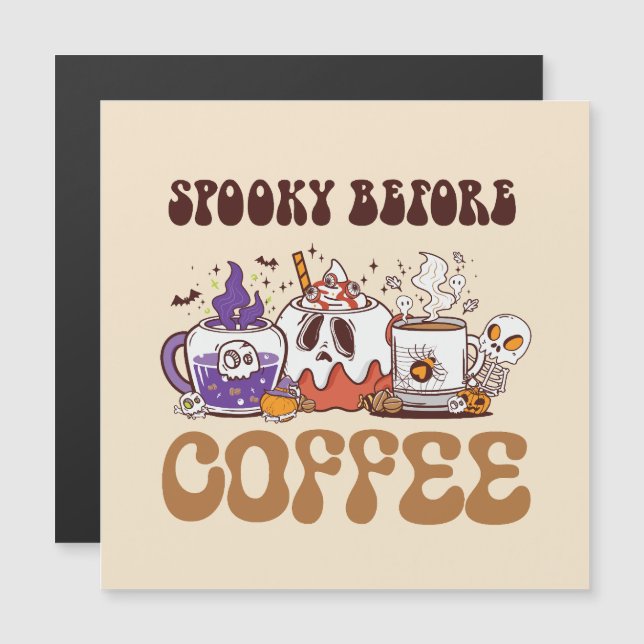 Spooky före kaffe (Fram/baksida)