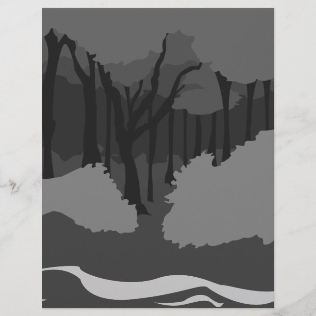 Spooky Forest (Framsida)