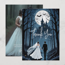 Spooky Forest Haunted Castle Wedding TLW26 Tack Kort