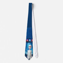 Spooky Forest UFO Close Encounter Tie Slips
