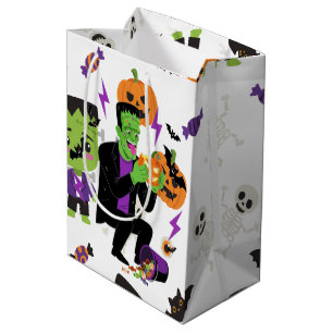 Spooky Frankenstein Monster Halloween Art