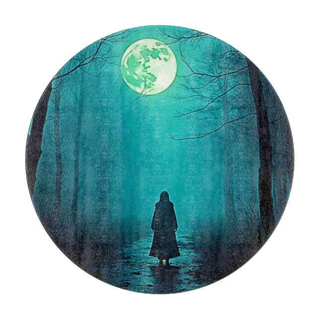 Spooky Full Moon Natt Design (Framsidan)