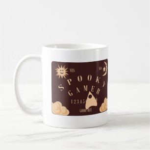 Spooky Gamer Roligt Boardmatch Slogan Kaffemugg